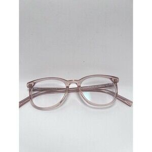 Warby Parker Round Eyeglass Durand W 668 Clear Rose Water 47-18-145 FRAMEs ONLY